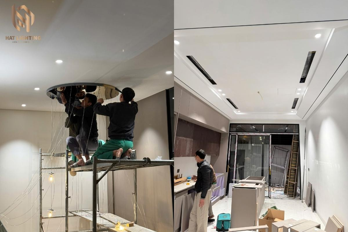 Đơn vị thi công chiếu sáng uy tín tại Nghệ An - HAT Lighting