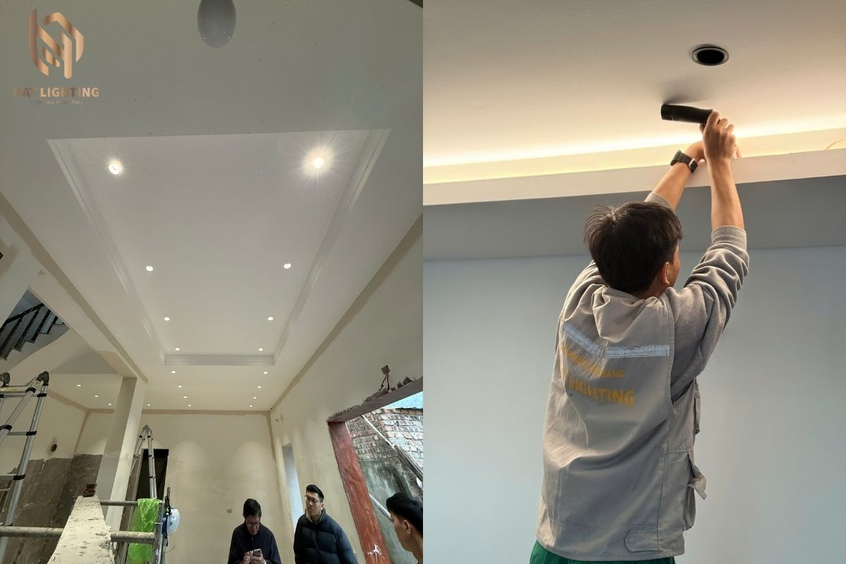 Góc chiếu đèn spotlight