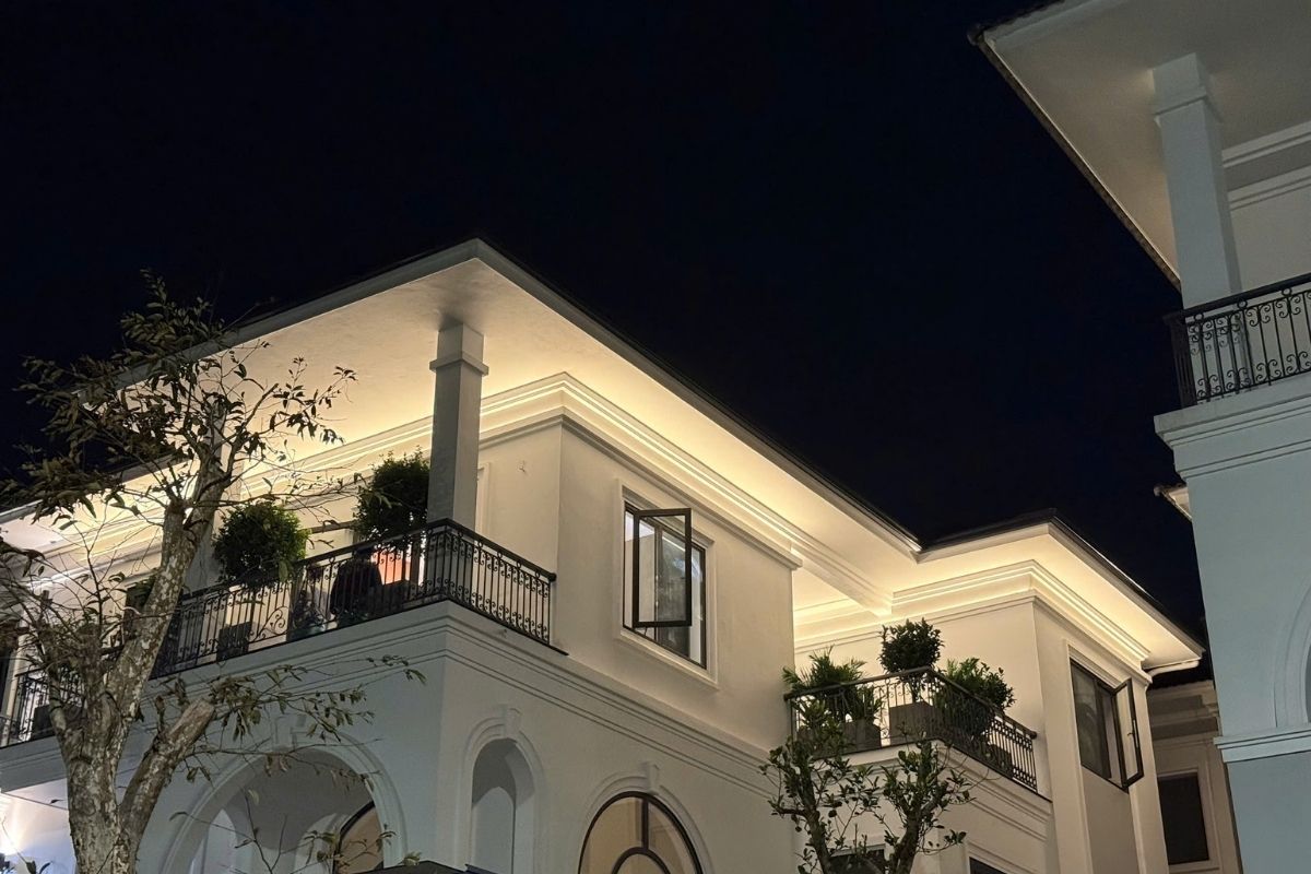 Bàn giao hệ thông ánh sáng cho anh Thư tại thành phố Vinh Nghệ An