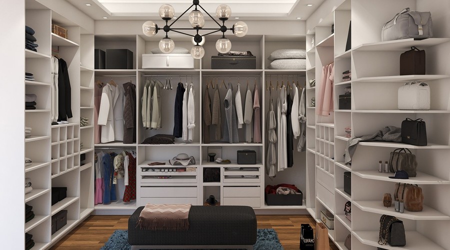 Những lưu ý cần thiết khi lựa chọn đèn trang trí phòng thay đồ