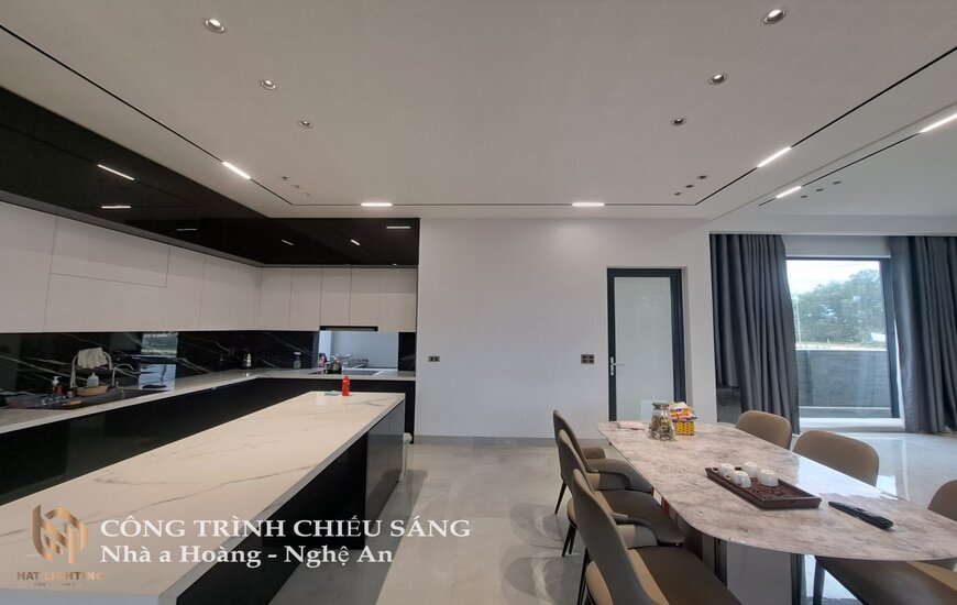 Ánh sáng tốt tạo ra không gian ấm áp, thư giãn cho cả gia đình