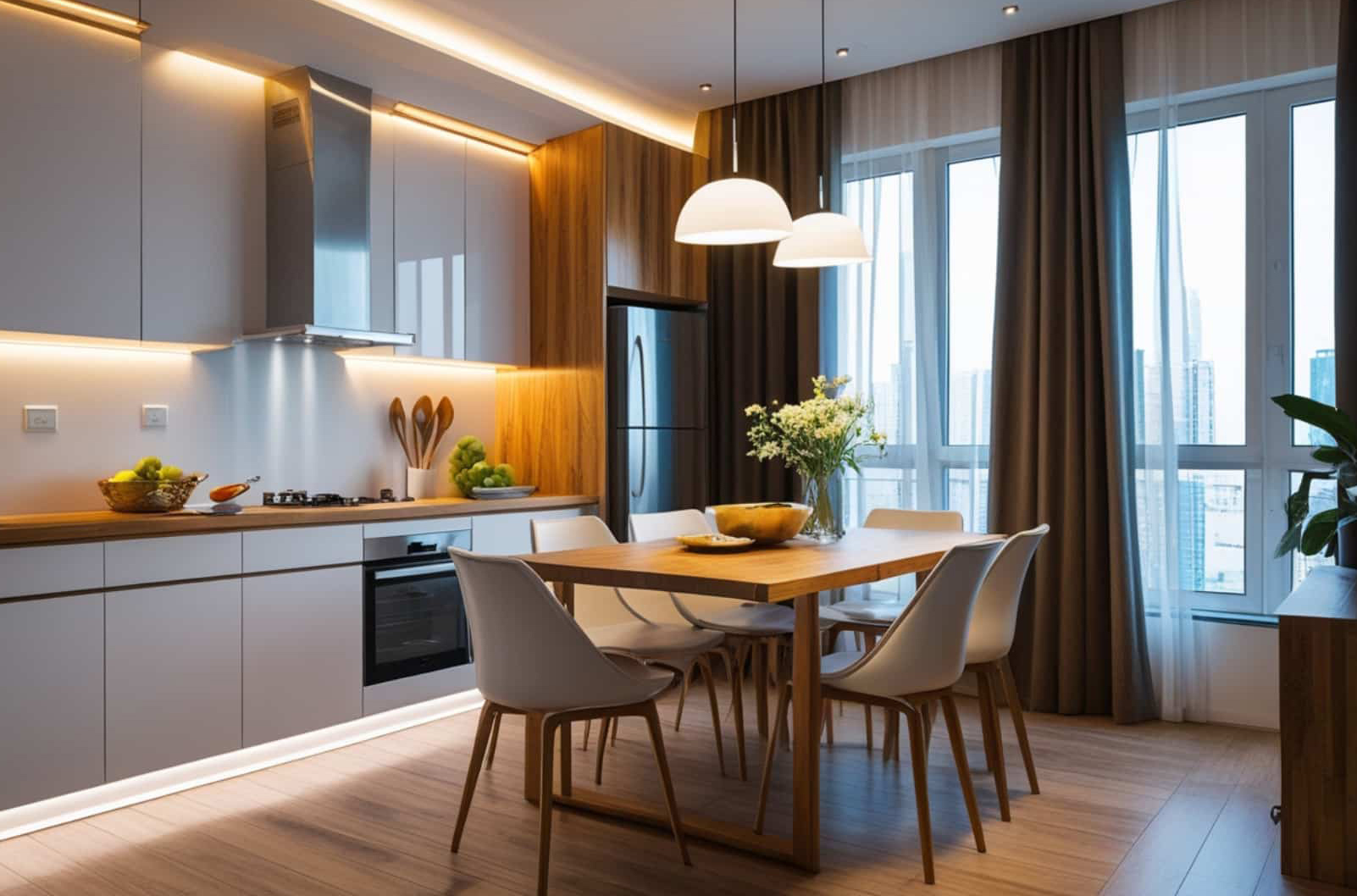 Thiết kế chiếu sáng chung cư 1 Thiết kế chiếu sáng chung cư