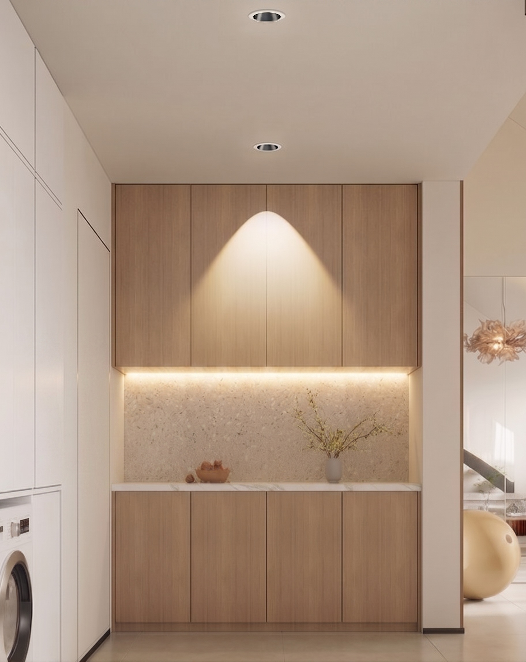 Giá Đèn Spotlight Bao Nhiêu? Bảng Giá & Giải Pháp Chiếu Sáng Biệt Thự 5 Sao Tại Nghệ An, Hà Tĩnh Năm 2026 11 Đèn spotlight chỉ số CRI cao giúp tôn vinh màu sắc nội thất gỗ biệt thự.