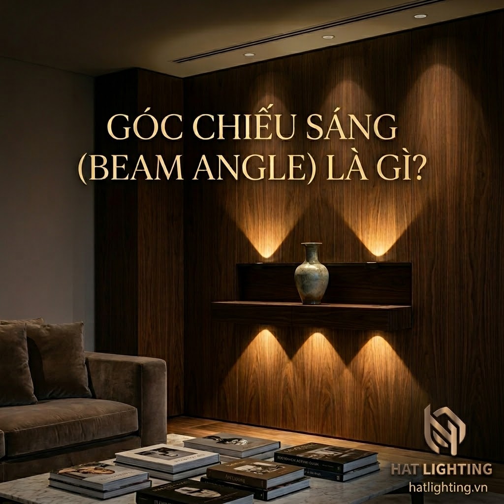 Ứng dụng góc chiếu sáng beam angle đèn led phù hợp cho không gian biệt thự sang trọng