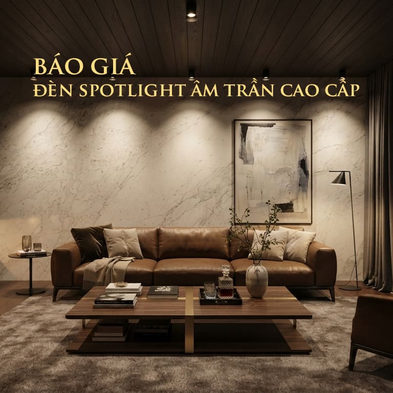 Đèn spotlight âm trần cao cấp