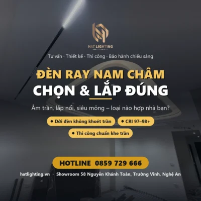 Đèn ray nam châm – HAT Lighting