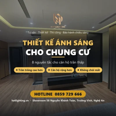 Thiết kế ánh sáng cho chung cư – HAT Lighting