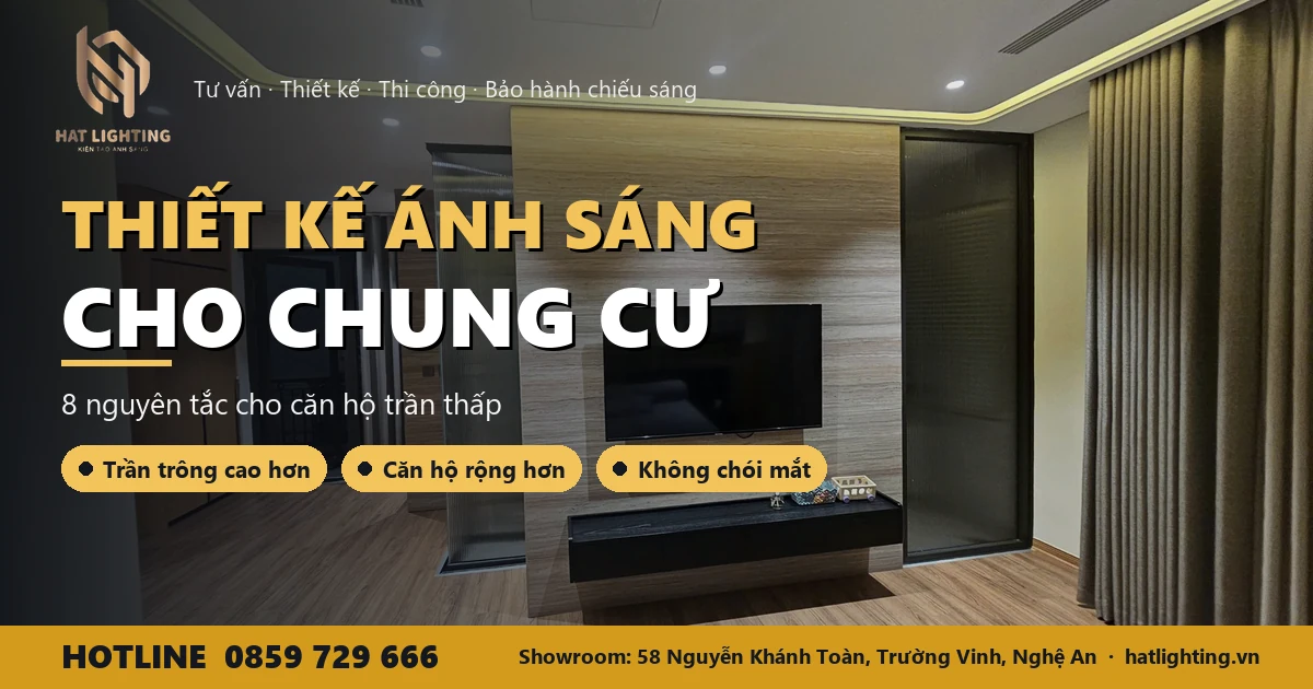 Thiết kế ánh sáng cho chung cư – HAT Lighting